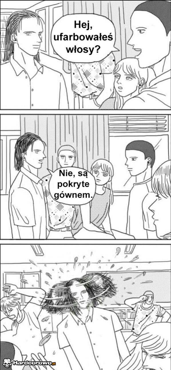 Gówniane włosy - 1