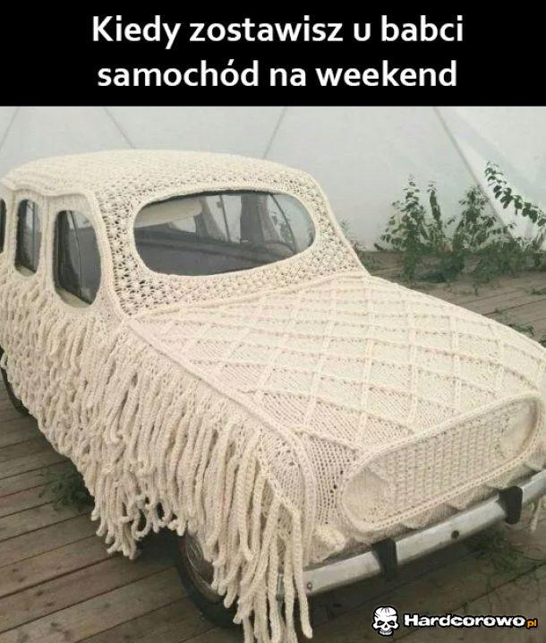 Kiedy zostawisz u babci samochód na weekend - 1