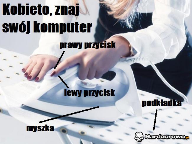 Komputer kobiety - 1