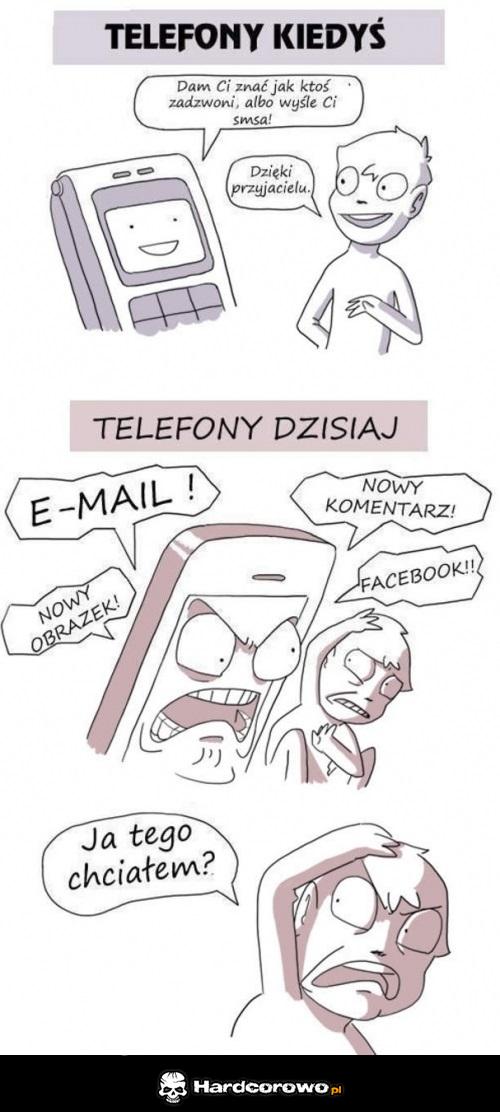 Telefony kiedyś i dziś - 1