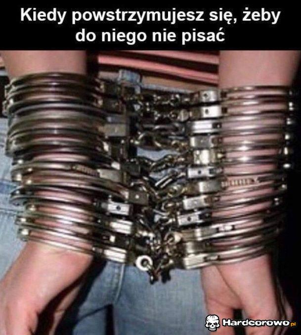 Kiedy się powstrzymujesz - 1