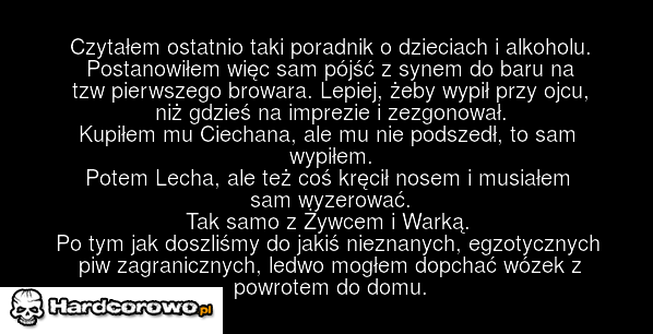 Poradnik o dzieciach i alkoholu  - 1