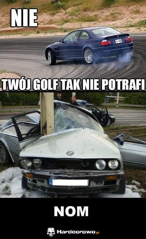 Golf i BMW - 1