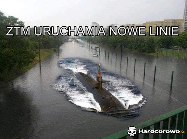 Nowe linie w Warszawie - 1