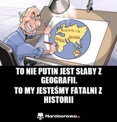 To nie Putin jest słaby z geografii  - 1