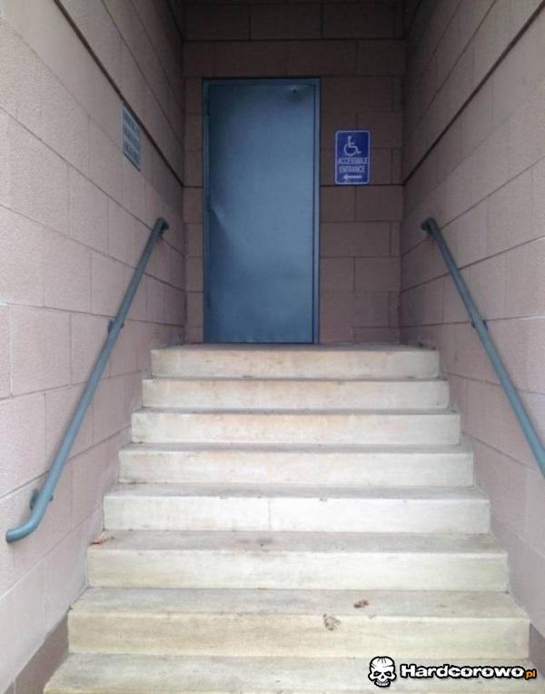 Wejście dla niepełnosprawnych - 1