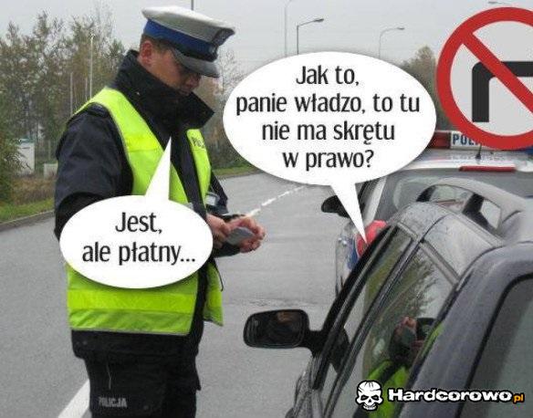 Skręt w prawo - 1