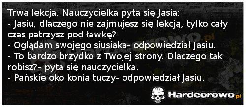 Pańskie oko konia tuczy - 1