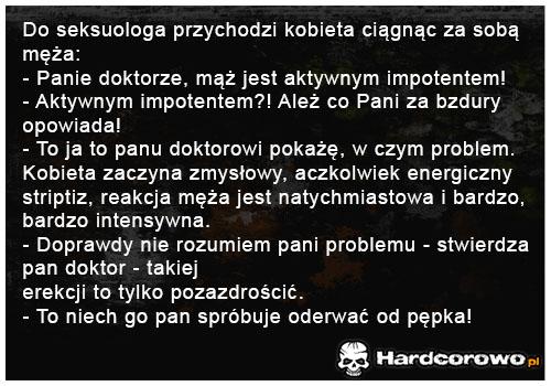 Do seksuologa przychodzi kobieta - 1