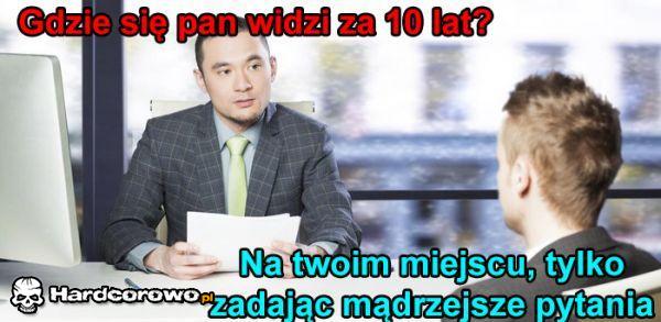 Rozmowa kwalifikacyjna  - 1