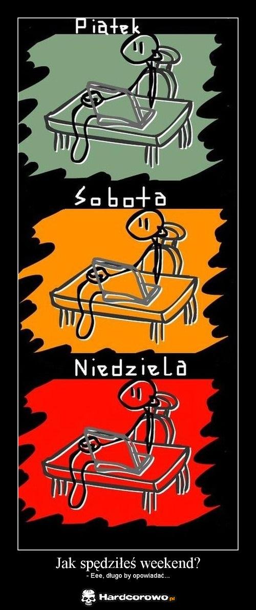 Jak spędziłeś weekend? - 1