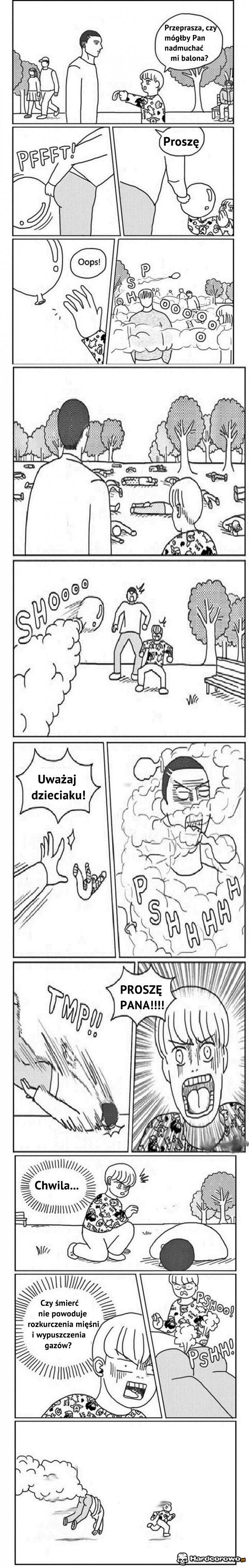 Dmuchanie balona - 1