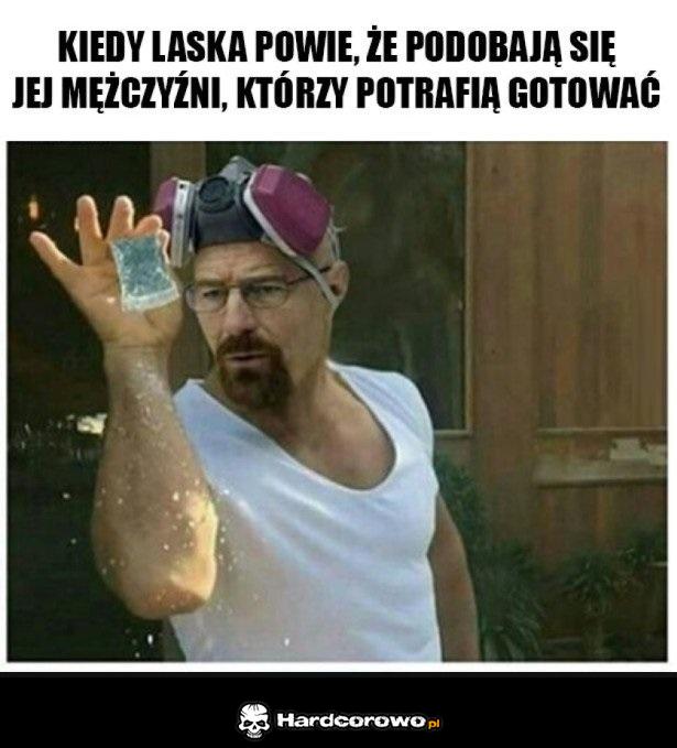 Mężczyzna który gotuje - 1