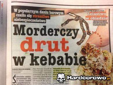 Morderczy drut w kebabie - 1