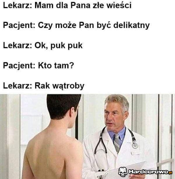 Złe wieści od lekarza - 1