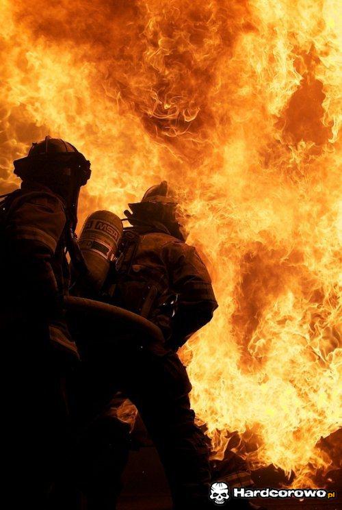 Interwencja Straży w ogromnym pożarze  - 1