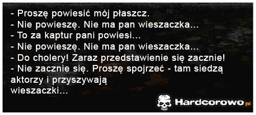 Proszę powiesić mój płaszcz - 1