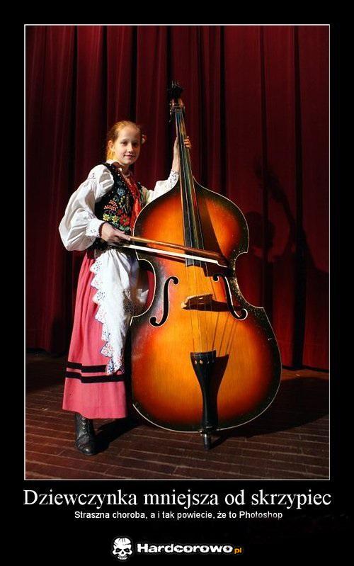 Dziewczyna mniejsza od skrzypiec - 1