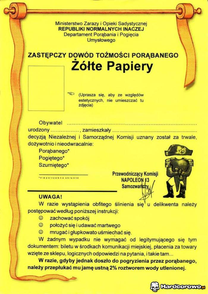 Żółte papiery  - 1
