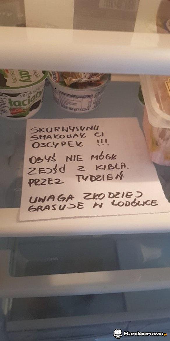 Złodziej w lodówce - 1