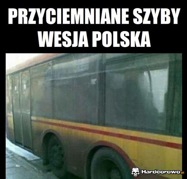 Przyciemniane szyby - 1