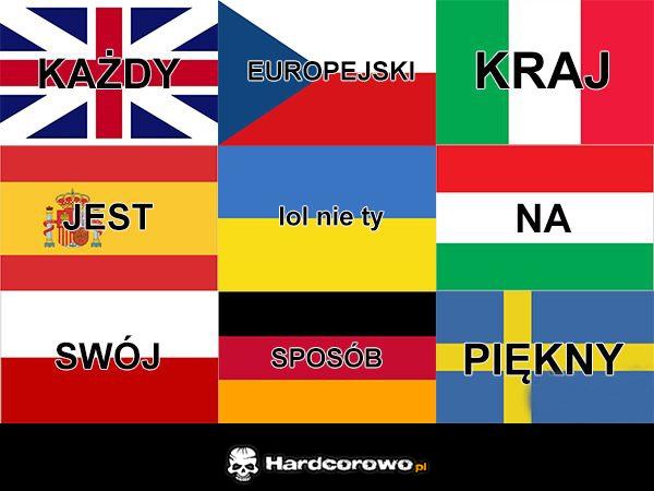 Każdy Europejski kraj - 1