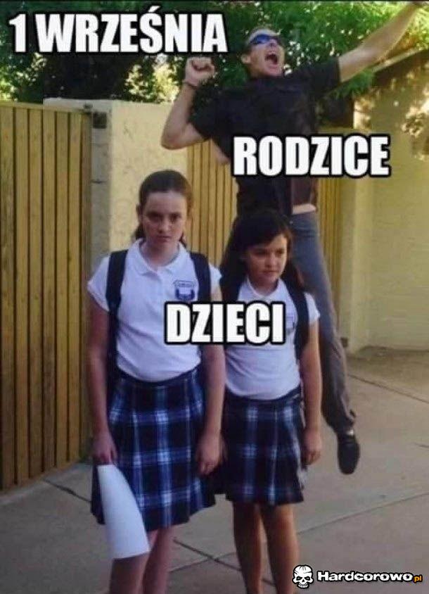 Rodzice i dzieci 1 września - 1