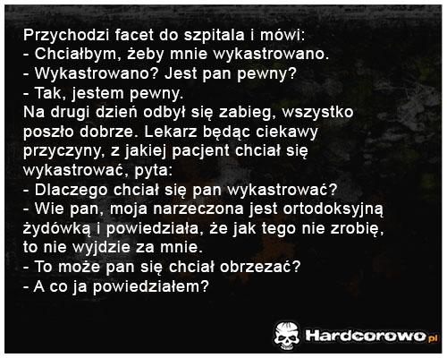 Przychodzi facet do lekarza - 1