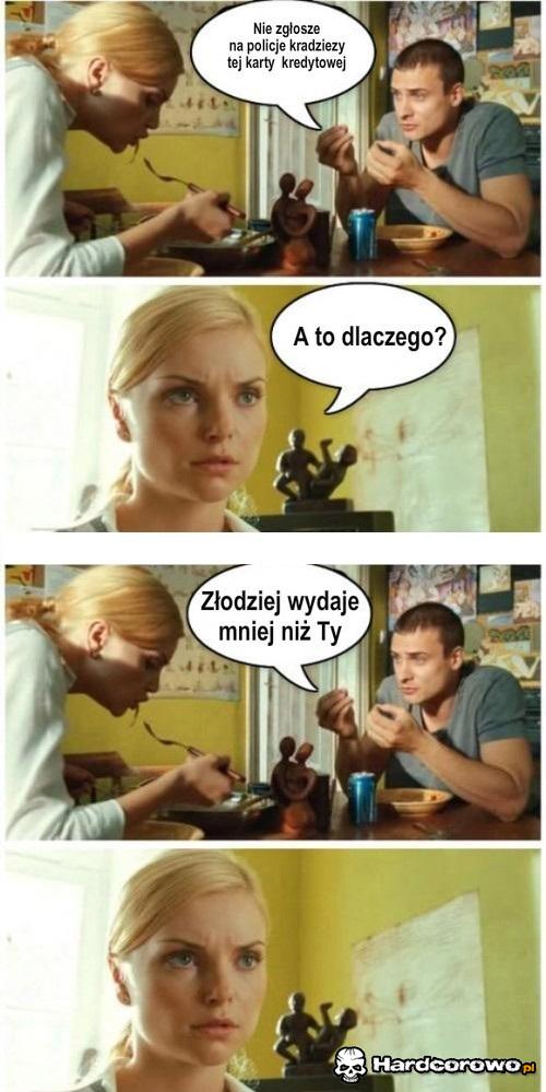 Kradzież karty kredytowej - 1