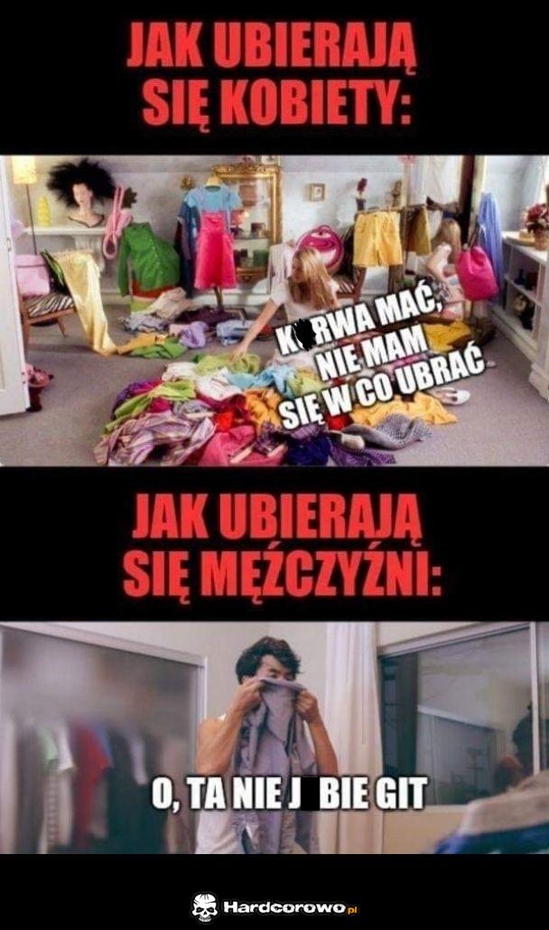 Kobiety vs. Mężczyźni - 1