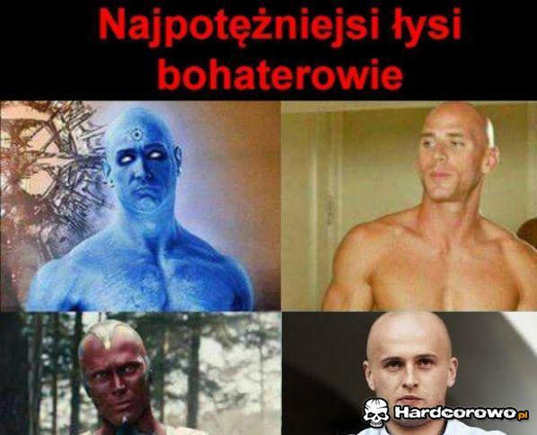 Najpotężniejsi łysi bohaterowie - 1