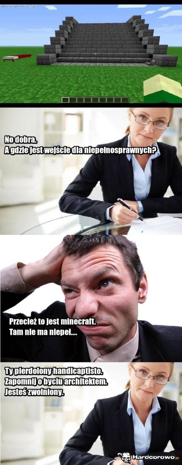Minecraft i urzędnik  - 1