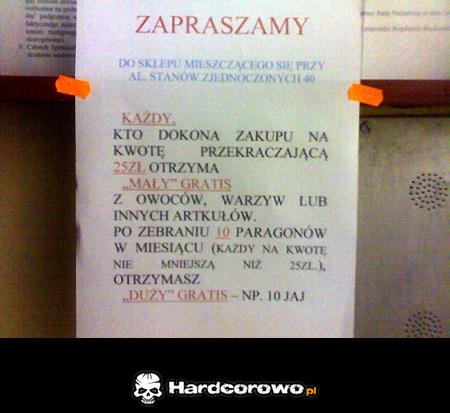 Mały gratis  - 1