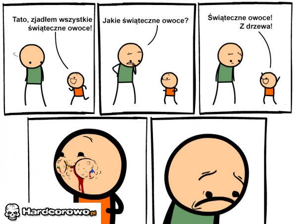 Świąteczne owoce  - 1