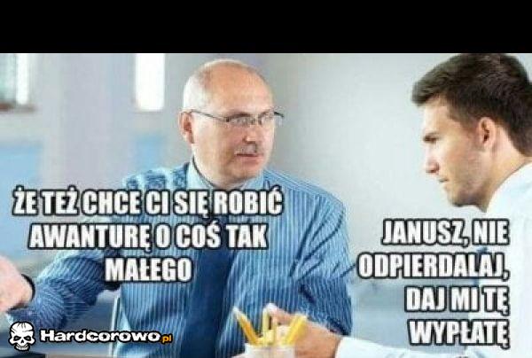 Za moich czasów nie było piniendzy i ludzie żyli - 1