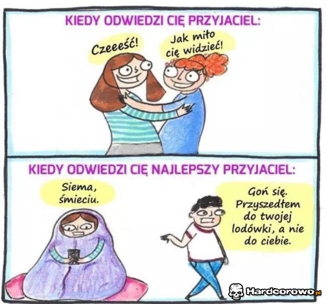 Przyjaciel vs. Najlepszy przyjaciel - 1