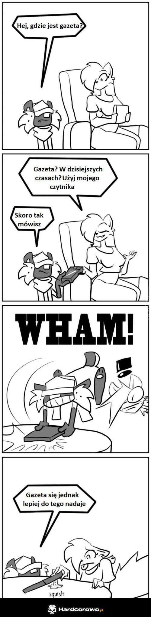 Gdzie jest gazeta? - 1