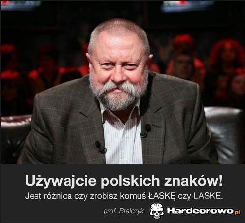 Używajcie polskich znaków - 1
