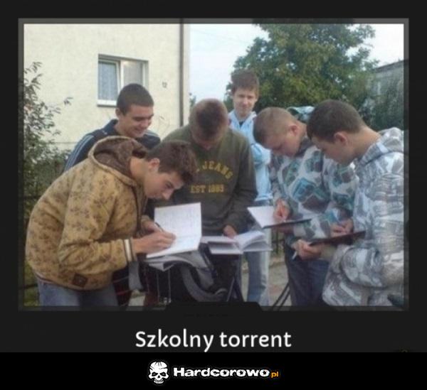 Szkolny torrent - 1