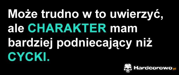 Mój charakter - 1
