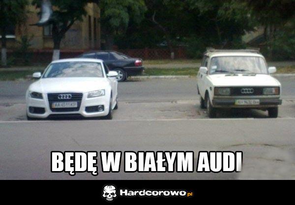 Białe Audi - 1