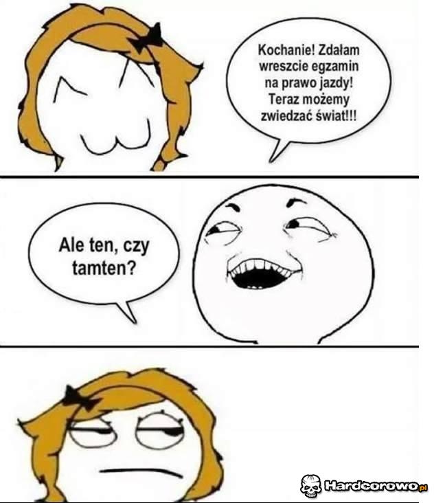 Zdane prawo jazdy - 1