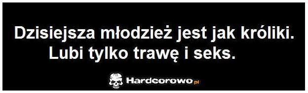 Dzisiejsza młodzież - 1