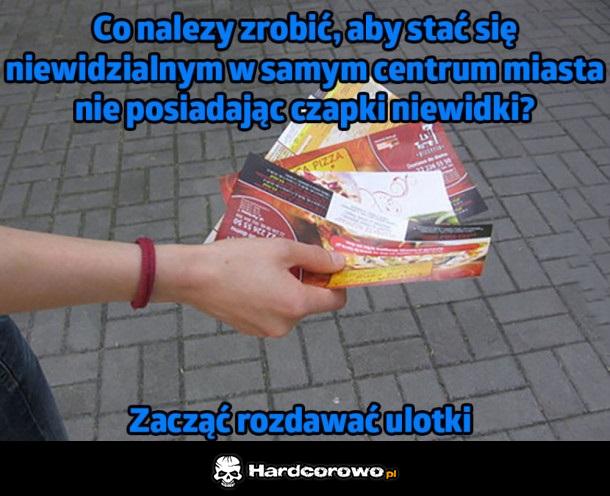Sposób na niewidzialność - 1