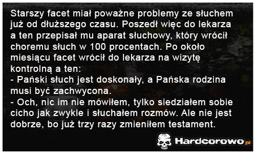 Problemy ze słuchem - 1