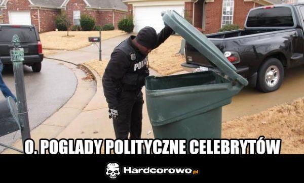 Poglądy polityczne celebrytów - 1