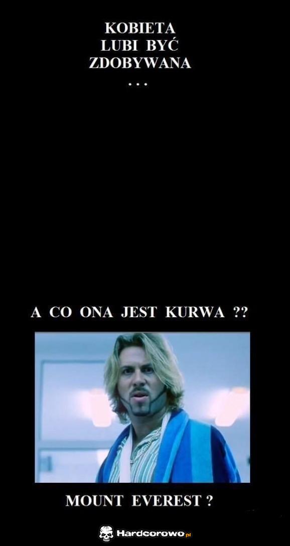 Kobieta lubi być zdobywana - 1