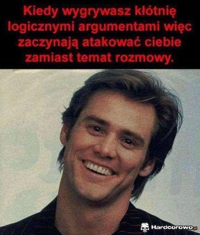 Kiedy wygrywasz kłótnię - 1