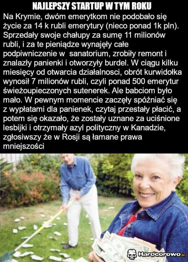 Najlepszy startup w tym roku - 1