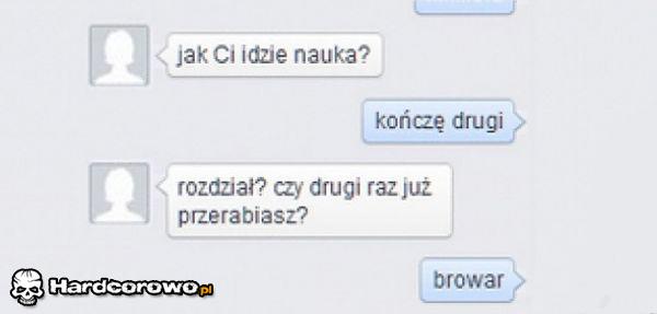Jak ci idzie nauka? - 1